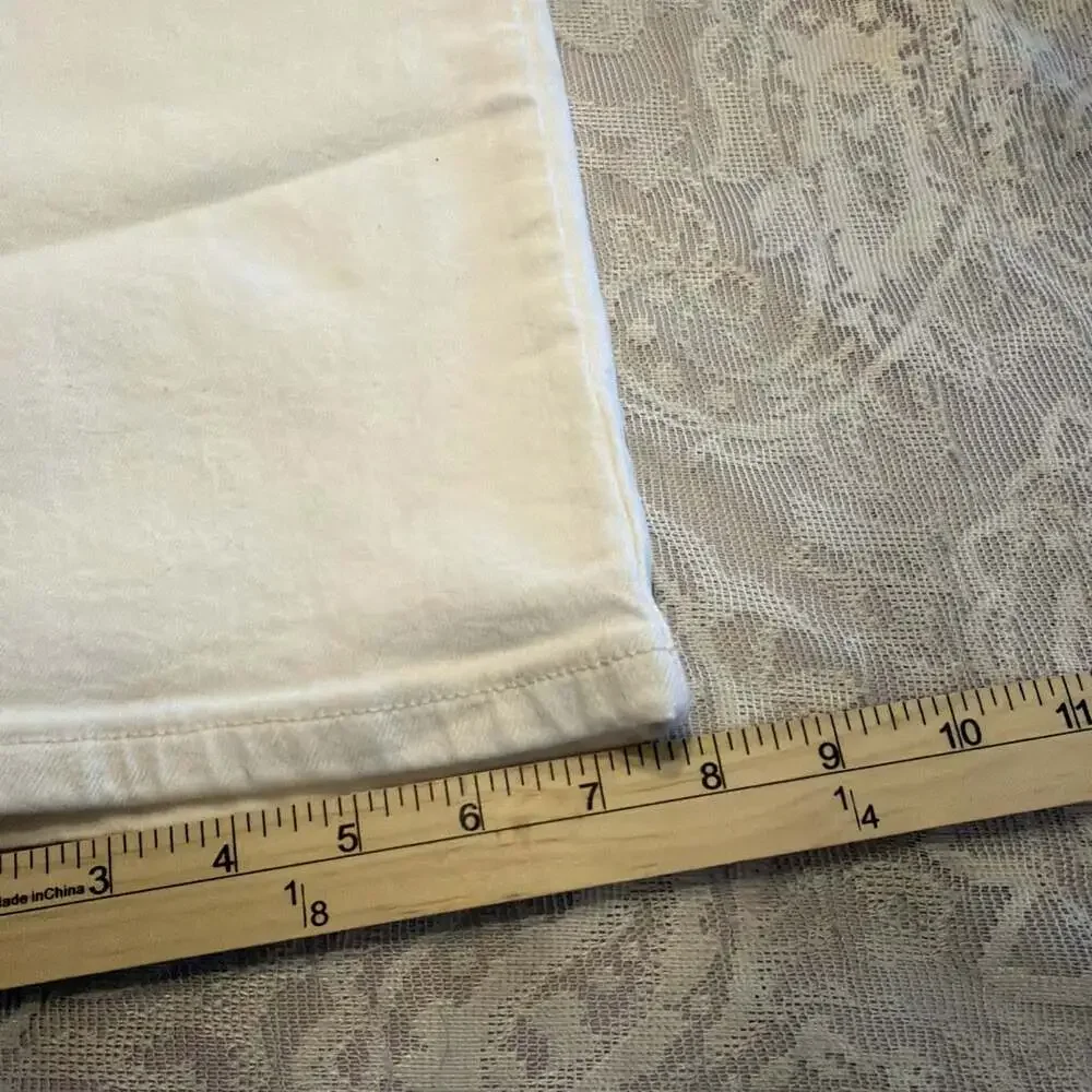 White Calvin Klein Crop Jeans 10P/28”/23” Cottage Core,Meas In Pics Coastal